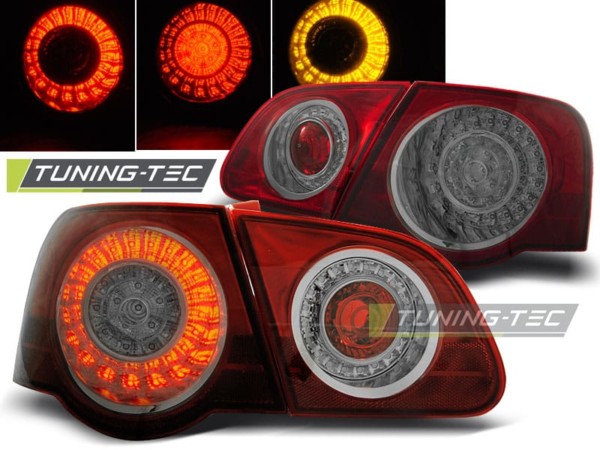 Zadné svetlá LED Červené dymové pre VW PASSAT B6 3C 03.05-10