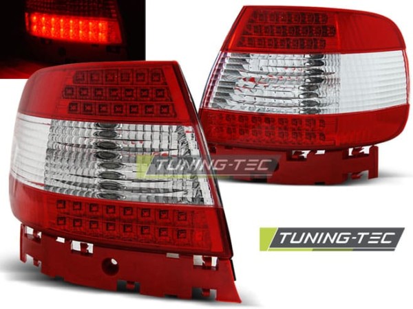 Zadné svetlá LED Červené pre AUDI A4 11.94-09.00