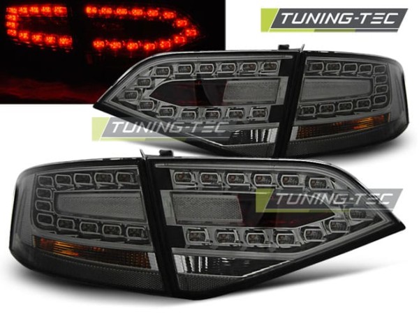 Zadné svetlá LED Dymové pre AUDI A4 B8 08-11 SEDAN
