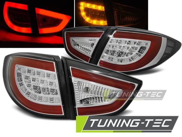 Zadné svetlá HYUNDAI IX35 09-09.13 chrómové LED