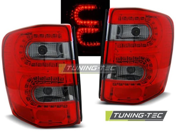 Zadné svetlá CHRYSLER JEEP GRAND CHEROKEE 99-05.05 dymové LED