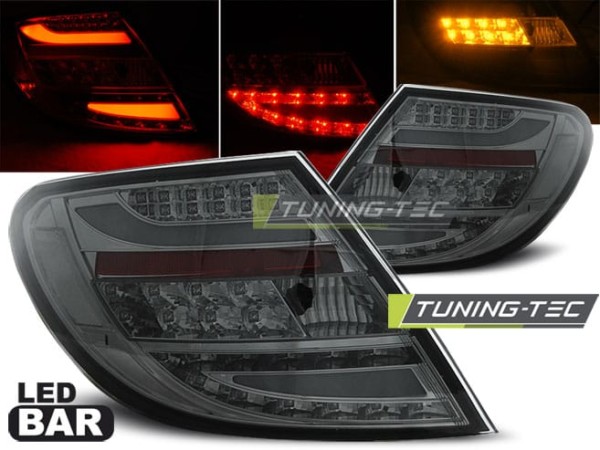 Zadné svetlá LED Dymové pre MERCEDES C-KLASA W204 SEDAN 07-10