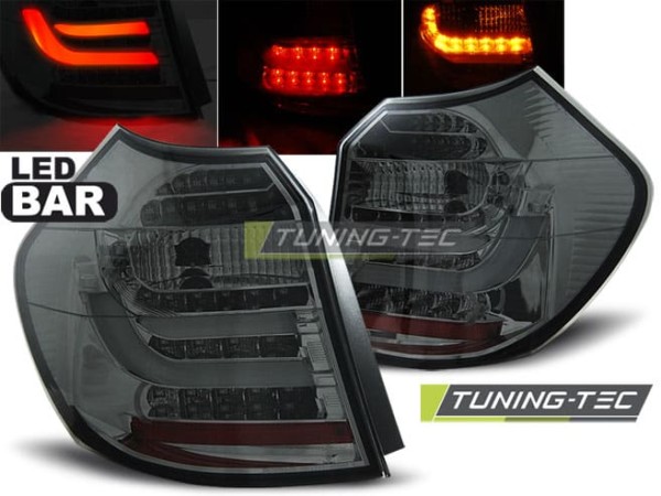 Zadné svetlá LED BAR Dymové pre BMW E87/E81 09.07-11 LCI