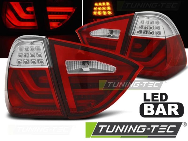 Zadné svetlá LED BAR Červené pre BMW E91 05-08