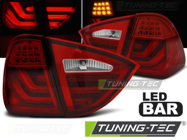 Zadné svetlá LED BAR Červené pre BMW E91 05-08