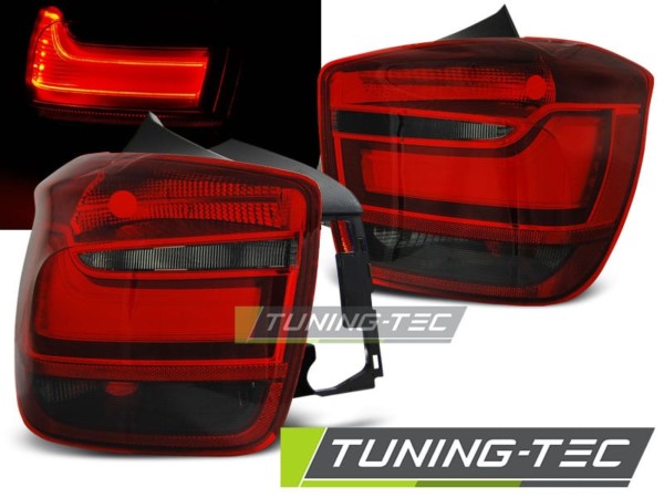 Zadné svetlá LED BAR Červené Dymové pre BMW F20 / F21 11-12.14