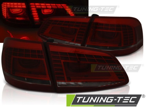Zadné svetlá LED Červené dymové pre VW PASSAT B7 VARIANT 10.10-10.14