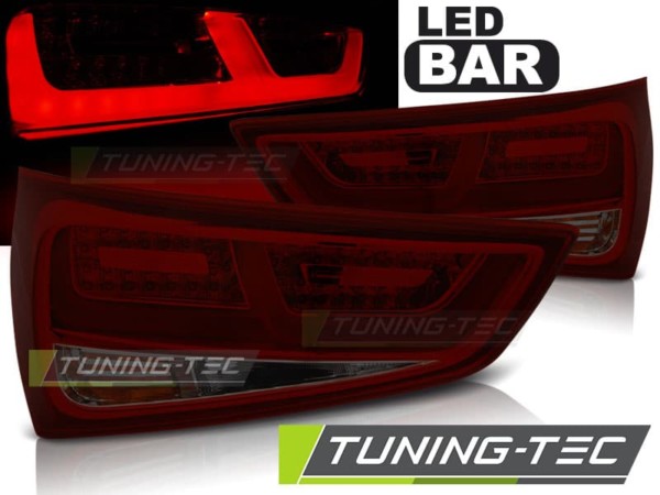 Zadné svetlá LED Červené dymové pre AUDI A1 2010-12.2014