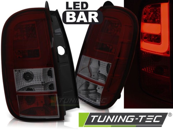 Zadné svetlá DACIA DUSTER 04.10- LED BAR dymové