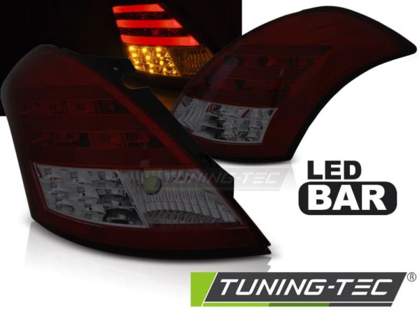 Zadné svetlá SUZUKI SWIFT V 10- dymové LED BAR