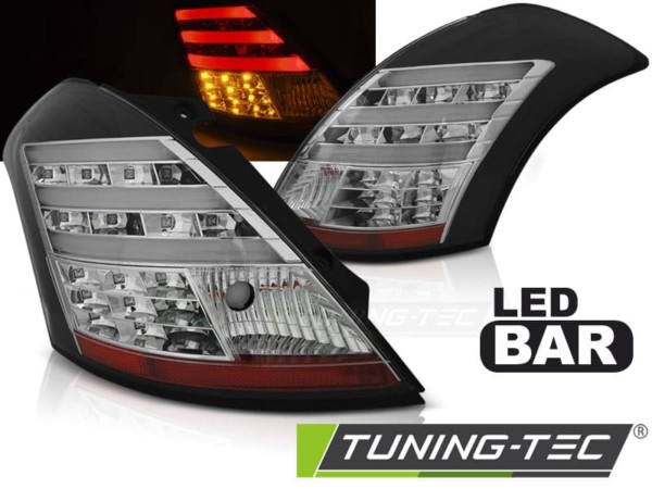 Zadné svetlá SUZUKI SWIFT V 10- čierne LED BAR
