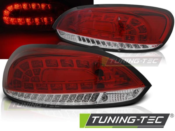 Zadné svetlá LED Červené pre VW SCIROCCO III 08-04.14