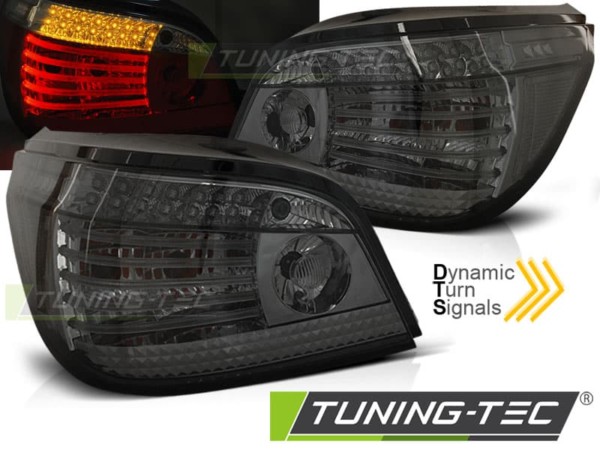 Zadné svetlá LED Dymové SEQ pre BMW E60 07.03-07