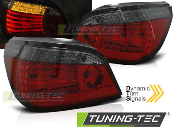 Zadné svetlá LED Červené dymové SEQ pre BMW E60 LCI 03.07-12.09