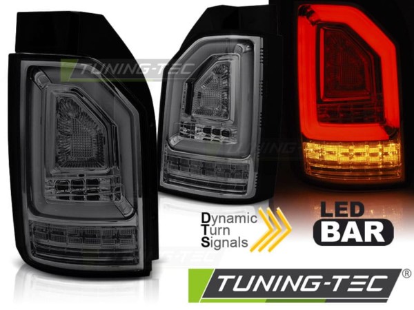 Zadné svetlá LED BAR Dymové SEQ pre VW T6 15-19 OEM BULB