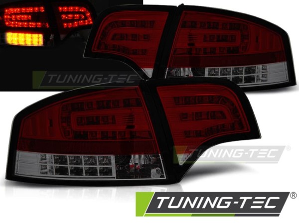 Zadné svetlá LED Červené dymové pre AUDI A4 B7 11.04-03.08 SEDAN