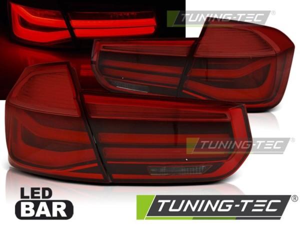 Zadné svetlá LED BAR Červené pre BMW F30 11-15
