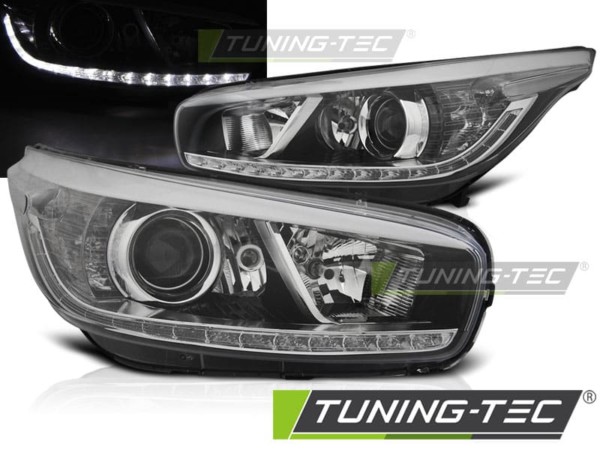 Predné svetlá KIA CEED II 12-18 LED Čierne