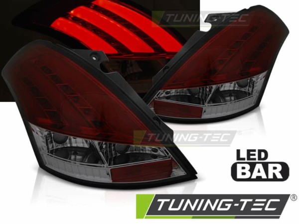 Zadné svetlá SUZUKI SWIFT V 10-17  dymové LED BAR