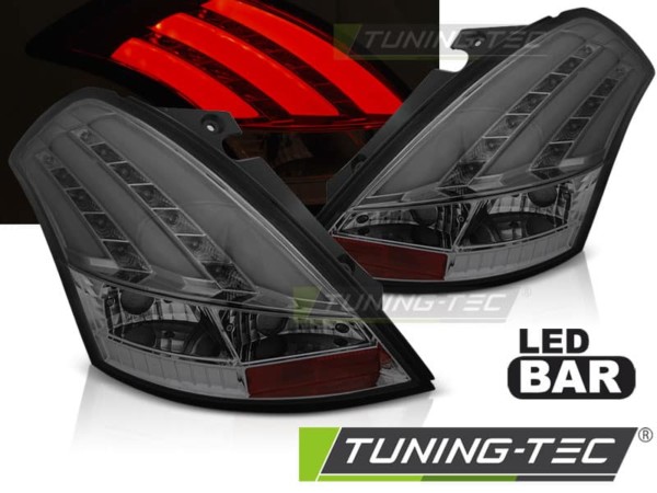 Zadné svetlá SUZUKI SWIFT V 10-17 dymové LED BAR