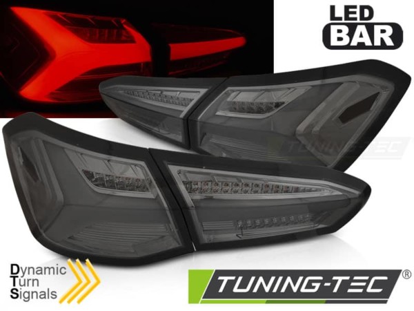 Zadné svetlá LED Dymové SEQ pre FORD FOCUS 4 18-21 HATCHBACK