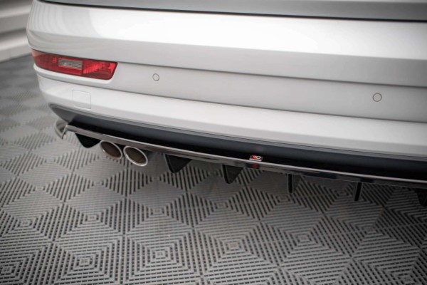 MAXTON DESIGN -Spoiler pod zadný nárazník AUDI Q3 S-LINE 8U FACELIFT – Obrázok 4