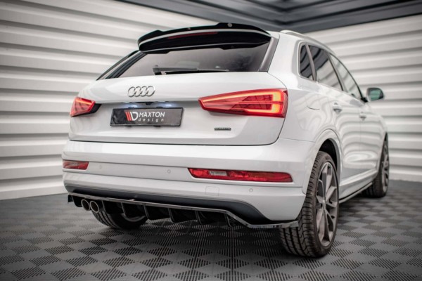 MAXTON DESIGN -Spoiler pod zadný nárazník AUDI Q3 S-LINE 8U FACELIFT – Obrázok 2
