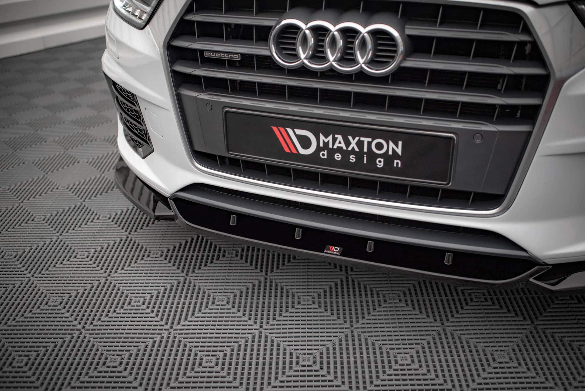 MAXTON DESIGN -Spoiler pod predný nárazník AUDI Q3 S-LINE 8U FACELIFT – Obrázok 3