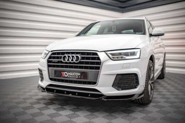 MAXTON DESIGN -Spoiler pod predný nárazník AUDI Q3 S-LINE 8U FACELIFT – Obrázok 4