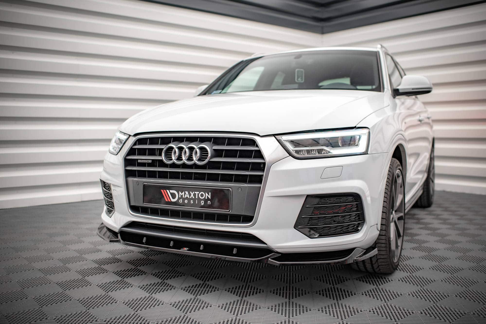 MAXTON DESIGN -Spoiler pod predný nárazník AUDI Q3 S-LINE 8U FACELIFT – Obrázok 4