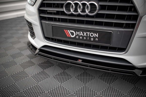 MAXTON DESIGN -Spoiler pod predný nárazník V.2 AUDI Q3 S-LINE 8U FACELIFT – Obrázok 3