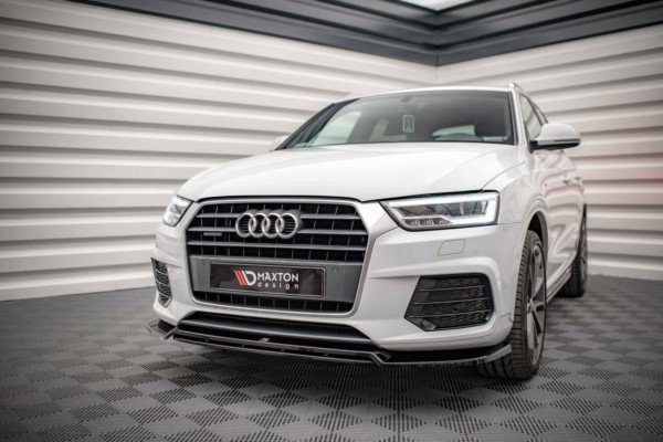 MAXTON DESIGN -Spoiler pod predný nárazník V.2 AUDI Q3 S-LINE 8U FACELIFT – Obrázok 4