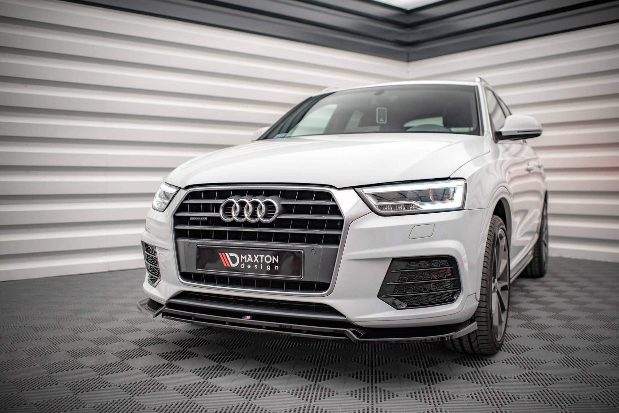 MAXTON DESIGN -Spoiler pod predný nárazník V.2 AUDI Q3 S-LINE 8U FACELIFT – Obrázok 4