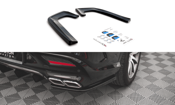 MAXTON DESIGN -Bočné difúzory zadného nárazníka V.2 MERCEDES-BENZ GLE COUPE 63AMG C292