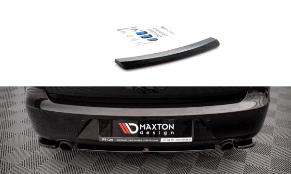 MAXTON DESIGN - Stredový spoiler pod zadný nárazník SEAT EXEO
