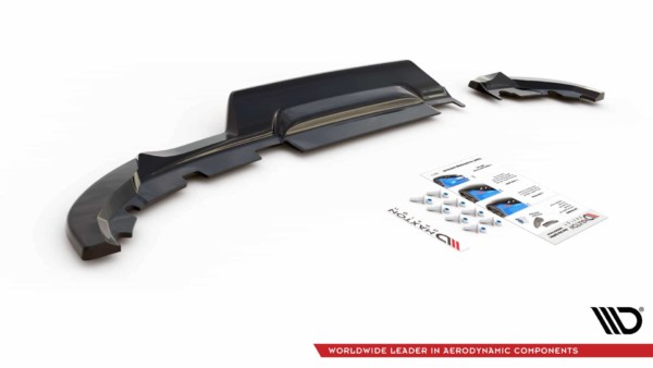 MAXTON DESIGN -Spoiler pod zadný nárazník   RENAULT CLIO MK5 – Obrázok 6