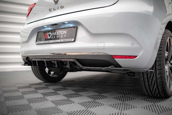 MAXTON DESIGN -Spoiler pod zadný nárazník   RENAULT CLIO MK5 – Obrázok 2