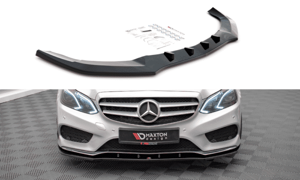 MAXTON DESIGN - Spoiler pod predný nárazník MERCEDES-BENZ E AMG-LINE SEDAN W212 FACELIFT