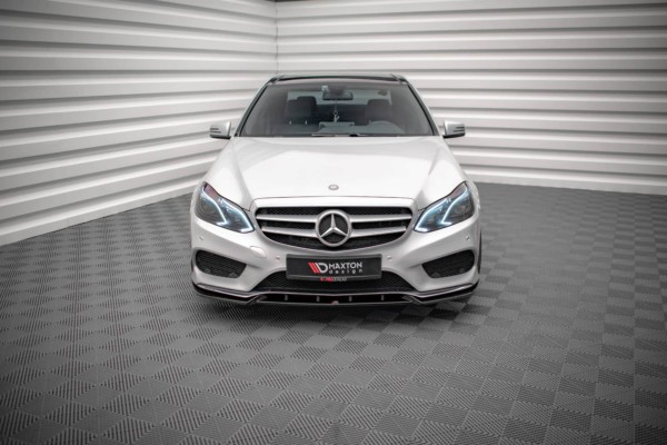 MAXTON DESIGN - Spoiler pod predný nárazník V.2 MERCEDES-BENZ E AMG-LINE SEDAN W212 FACELIFT – Obrázok 3