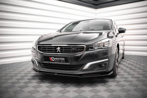 MAXTON DESIGN -Spoiler pod predný nárazník V.2 PEUGEOT 508 GT MK1 FACELIFT – Obrázok 3