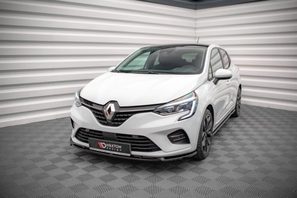 MAXTON DESIGN - Spoiler pod predný nárazník V.2  RENAULT CLIO MK5 – Obrázok 2