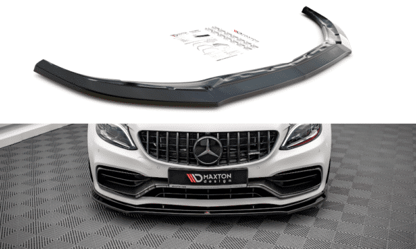 MAXTON DESIGN -Spoiler pod predný nárazník V.3 MERCEDES-AMG C63 COUPE C205 FACELIFT