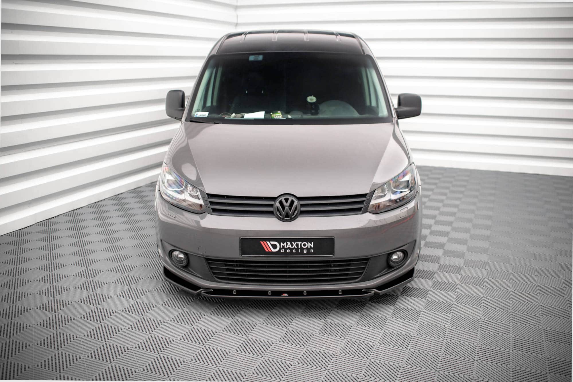 MAXTON DESIGN - Spoiler pod predný nárazník VOLKSWAGEN CADDY MK3 FACELIFT – Obrázok 2