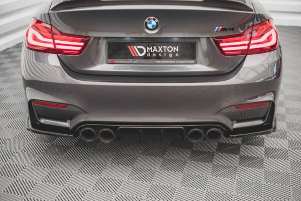 MAXTON DESIGN - Bočné  difúzory zadného nárazníka V.2 vhodné pre BMW M4 F82 – Obrázok 2