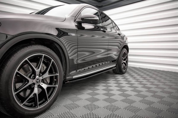 MAXTON DESIGN -Lišty pod bočné prahy MERCEDES-BENZ GLC COUPE AMG-LINE C253 FACELIFT – Obrázok 2