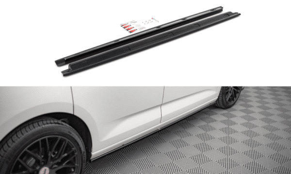 MAXTON DESIGN -Lišty pod bočné prahy VOLKSWAGEN CADDY MK5