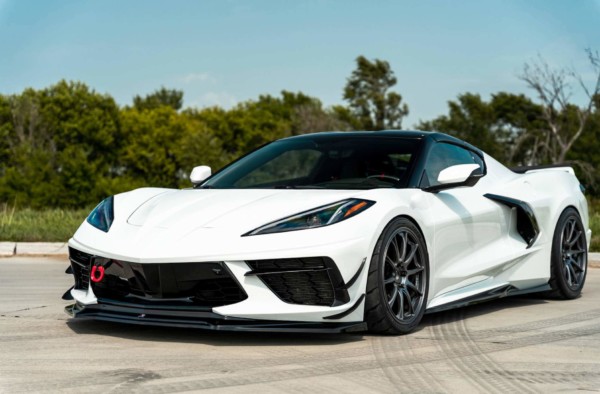 MAXTON DESIGN -Spoiler pod predný nárazník  CHEVROLET CORVETTE C8 – Obrázok 4