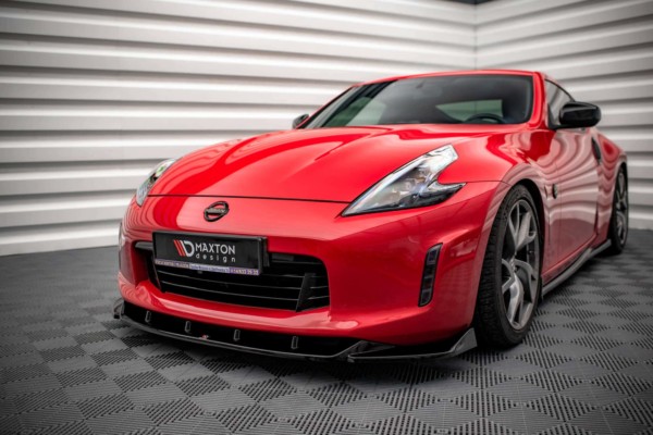 MAXTON DESIGN - Spoiler pod predný nárazník V.2 NISSAN 370Z FACELIFT – Obrázok 3