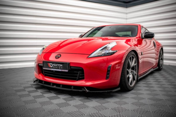 MAXTON DESIGN - Spoiler pod predný nárazník V.3 NISSAN 370Z FACELIFT – Obrázok 4