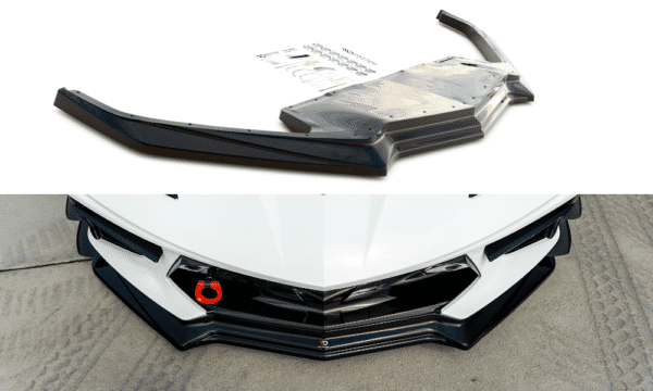 MAXTON DESIGN -Spoiler pod predný nárazník CHEVROLET CORVETTE C8